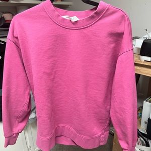 Size 4 Lululemon crewneck- dark pink